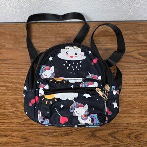 Backpack Jolene Couture Mochila with Unicorns 8" x 7"